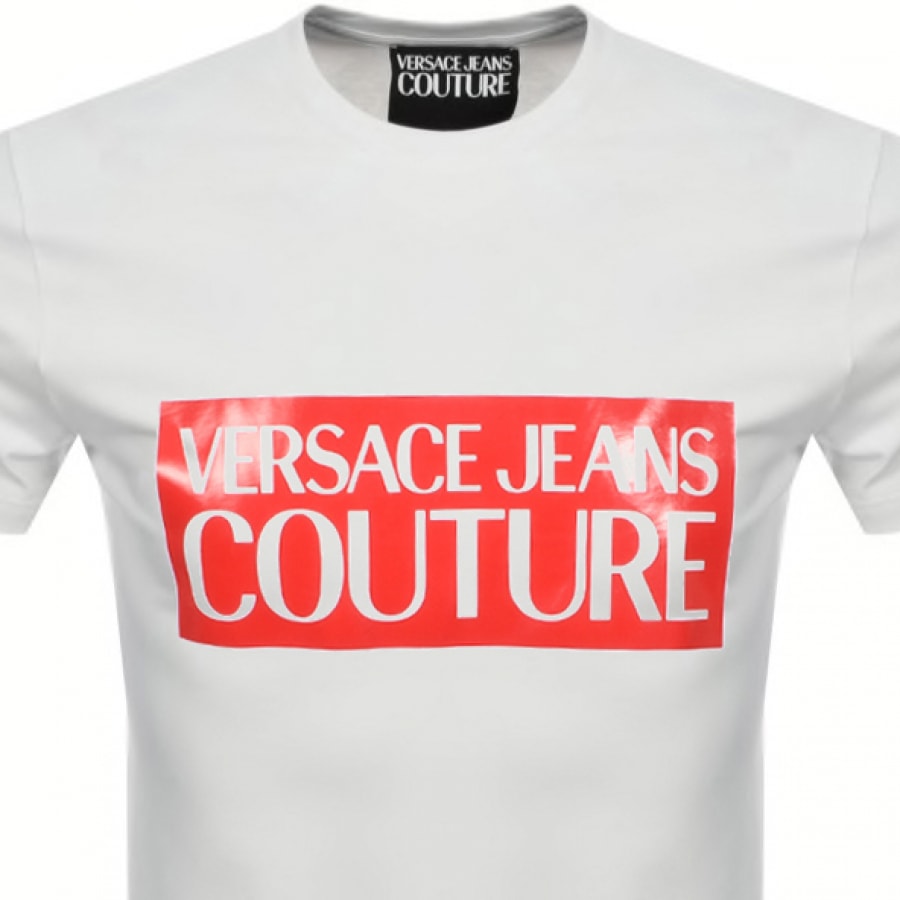 Alternative Image for ProductVersace Jeans Couture Logo T Shirt White2